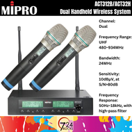 MIPRO Wireless Handheld System MIPRO wireless microphone system comes w/ radio microphone receiver w