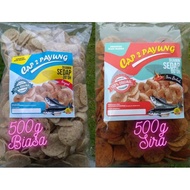 ‼️READY STOCK‼️KEROPOK SEGERA CAP 2 PAYUNG ORIGINAL TERENGGANU 1/2KG (500gram)