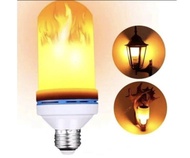 Lampu led api lampu dekorasi led api lampu hias api e27 led flame fire e27