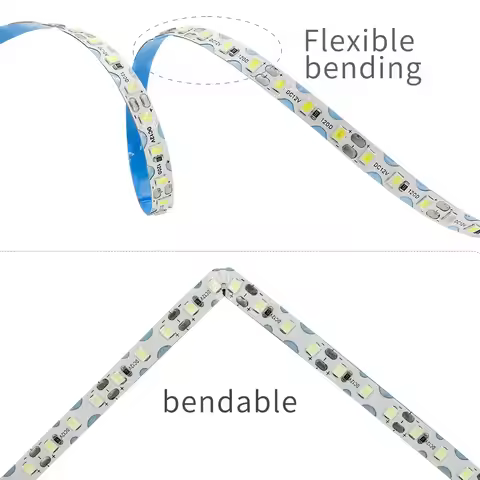 S Shape 2835 SMD LED Strip 120LED/m 6mm Width Flexible Foldable String Lamp For DIY Neon Sign Letter