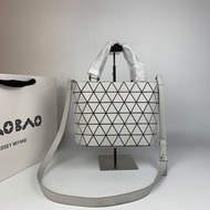 Issey Miyake Japanese Geometric Diamond Crystal Bag Mini Bucket Bag Slung Shoulder Handbag Womens