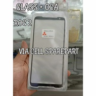 Gorilla Glass Lcd Glass + Oca Asus Rog Phone 2