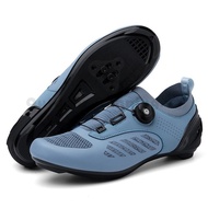 Ultralight Carbon Fiber Cycling Shoes Cleats Shoes Non-slip Road Bike Shoes Breathable Self-Locking Pro Racing Shoes NQYF