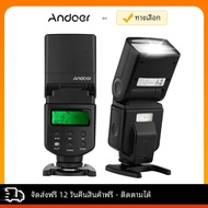 <EX SHOP> Andoer แฟลช Speedlite อเนกประสงค์ GN40ไฟ LED ปรับได้เติมแสงบนกล้องสำหรับกล้อง Canon Nikon 