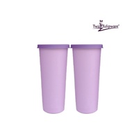 Tulipware/tall Tumbler (2) drinking glass
