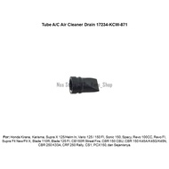 Rubber Air Filter Drain Cover for Supra Sonic Spacy CBR CB150 Tube Air Cleaner Drain 17234-KCW-871