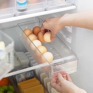 日本霜山 可層疊冰箱雞蛋收納盒-3入 (冰箱側門收納盒)