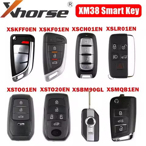 Xhorse XM38 Smart Key XS Series XSKFF0EN XSCH01EN XSLR01EN XSKF01EN for Chrysler/Land Rover XSBM90GL