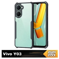 Case Hp For Vivo Y03 Y03T Y04 Y04s Casing Airbag Fusion Shockproof Softcase