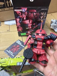 新淨Pop mart QMSV mini variation #2 量產型什兵綠渣古 mS-06F  Zaku II 2, 及指揮官型紅色專用機專尼萊登真紅閃電強尼來汀 Johnny Ridden  