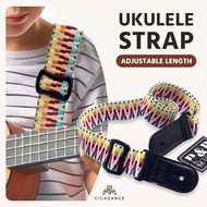 Ukulele Strap Belt Hook Adjustable for Ukelele Belt Strap 21 23 26 Inch 寸 Soprano Concert Tenor Size 烏克麗麗 尤克里里 背带