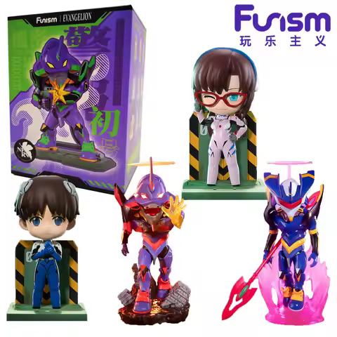 New Genuine FUNISM Neon Genesis Evangelion Series Blind Box Asuka EVA-01 TEST TYPE Creative Anime Pe