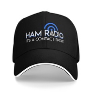 Ham Radio Its A Contact Sport Funny Ham Radio New Arrival Custom Baseball Cap