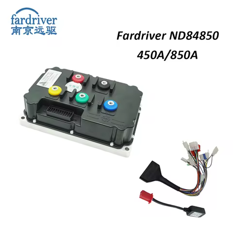 FarDriver Controller ND84850 84V 850A Programmable for 6-8KW QS Motor BLDC Electric Motorcycle Scoot