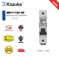 KOZUKA MS8 SERIES MINIATURE CIRCUIT BREAKER ( MCB ) 1P 6KA
