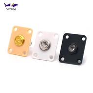 Simhoa Sleek Rectangular Electric Guitar Output Plate for LP Electric Guitar Parts