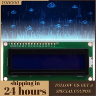 Yohooo Eujgoov I2C 1602 LCD Module 16x2 Character Display Blue Backlight with PH2.0 4P Interface Adj