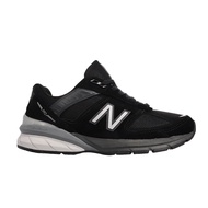 New Balance 990 V5 NB Black Gray American Retro Shoes Women's Suede [YUBO] W990BK5 D Wide Last