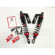 โช้คหลัง (YSS) GAS TOP LINE GSPORT BLACK SERTES L35 HO/NEW FORZA 300 18/FORZA 350 20 **ของแท้มีใบร