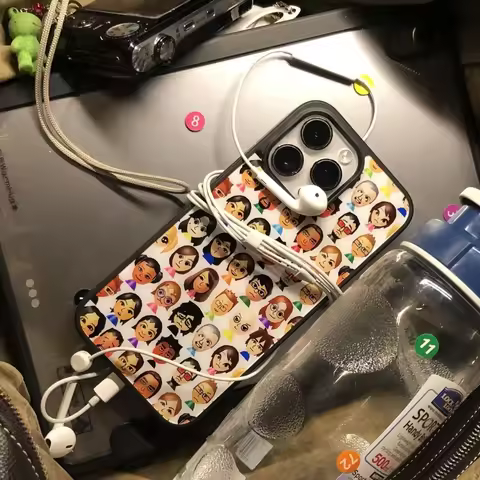 Full Screen Character Personalized Cute Creative Phone Case For iPhone 17 air 16 15 14 13 12 11 Pro 