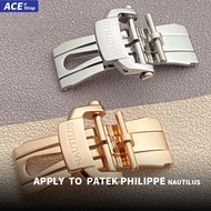 Apply To PP Patek Philippe Nautilus 5711 5712 Stainless Steel Buckle Foldover Deployant Clasp 18mm -