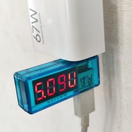 HP Dual Doctor Charger Ammeter meterVOLT Ampere meter USB Charger Charger current test toolhp