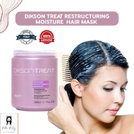 [Italy] 1000ml Dikson Treat Restructuring Moisture Hair Mask | Hair Recovery Mask With Moisturizer