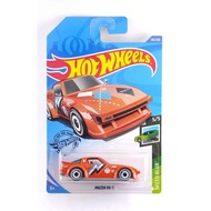 Hotwheels Diecast Mazda RX-7 Orange Hw Speed Blur Hot Wheels