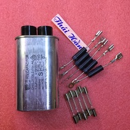 Microwave capacitor - diode - fuse