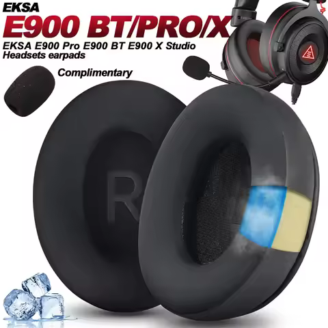 EKSA E900 Pro E900 BT E900 X E910 Replacement Foam Ear Pads Headphones memory foam Earpads Protein
