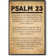 Vintage Psalm 23 Print Psalm 23 Poster Bible Wall Art Christian The Lord Is My Shepherd Verse Religi