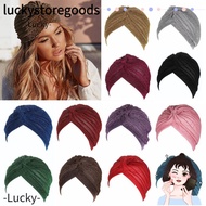 LUCKY Headcovers Hair Accessories Hair Loss Turban Headbands Women's Hijabs