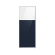 SAMSUNG 476L BESPOKE TOP MOUNT REFRIGERATOR 2023 (CLEAN WHITE + CLEAN NAVY) | RT47CB66448AME