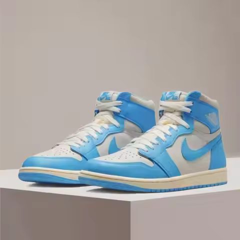 Nike Air Jordan 1 High Cushioned Anti-Slip Durable Lightweight Comfortable Outdoor Basketball Shoes 