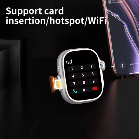 32GB+1024GB DW100 Pro+ Ultra Smartwatch with Fingerprint Unlock 2.29'' AMOLED Screen 1580mAh Battery