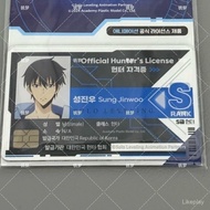 【Ready Stock】solo leveling merchandise manhwa baju sticker manhwa solo leveling figure arise card ke