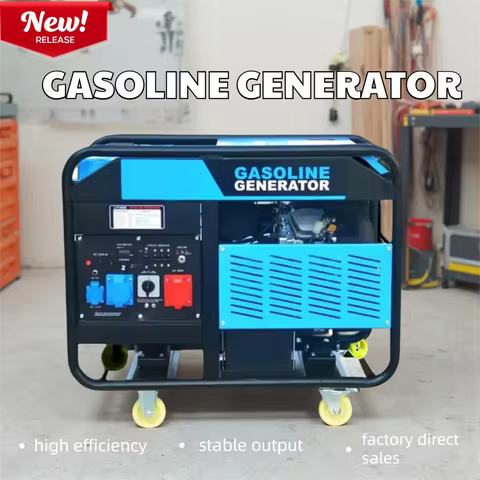 CNMC 3-10KW Generator generator 50-65db 50HZ/60HZ 110V/220V/380V Petrol Portable Generators CE EPA C