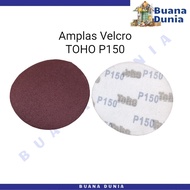 Toho P150 Velcro Sandpaper | ROUND SANDPAPER | STICK SANDPAPER | P150