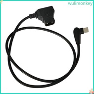 WU 50cm 19 6in D-TAP to Type C Connectors Adapters Cable V-port  Charge Wire