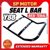 YAMAHA Y88 Y 88 L-BAR LBAR L BAR SEAT BAR HANDLE SEAT Y88 SEAT HANDLE BAR L BAR SPOILER BELAKANG