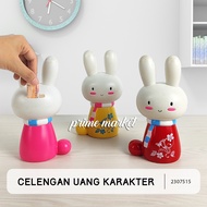Plastic Piggy Bank Rabbit Piggy Bank Coin Piggy Bank Children's Piggy Bank Unique Piggy Bank (230251