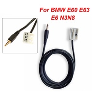 (BABYCITY) Car Auxiliary Cable Audio Adapter 3.5MM Interface For For For For BMW E60 E63 E6 N3N8