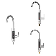 Electric Kitchen Water Heater Tap Instant Hot Stainless Steel Water Faucet Heater Cold Heating Fauce