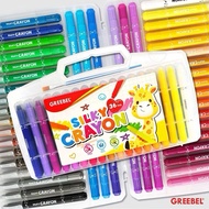 GREEBEL SILKY CRAYON 36 Colors Silky Crayon/ 36 Fine Crayon/