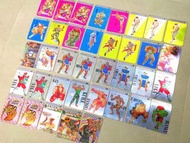 港版 銀咭 街霸咭 RYU KEN GUILE 街頭霸王卡 銀卡 90s 街頭霸王咭 Street Fighter 2 街霸卡 動漫 白咭 香港 20世紀 童年回億 街霸2 街霸卡 香港 本土 港英年