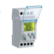 HAGER EG203E Digital Time Timer Switch with memory stick