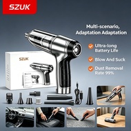 SZUK Handheld Car Vacuum Cleaner Cordless Strong Suction Blower Function Gap Dust Cleaning Tool Port