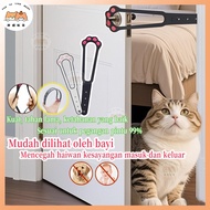 Pet Fence Tinggalkan artefak ruang pintu cat fence door cat fence indoor cat door cat house