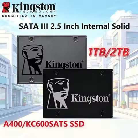 Kingston Valiant Latency-Low Storage SSD KC600 512GB 256GB 1TB 2TB A400 120GB 240GB 480GB 960GB SATA