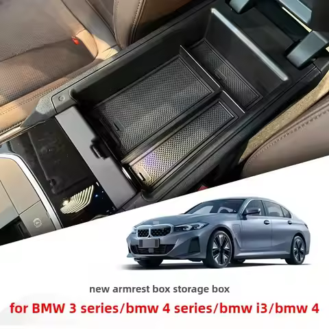 For BMW 3 4 Series G20 G21 G28 2020 2021 2022 2023 2024 Accessories Interior Armrest box storage box